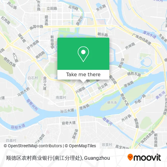 顺德区农村商业银行(南江分理处) map