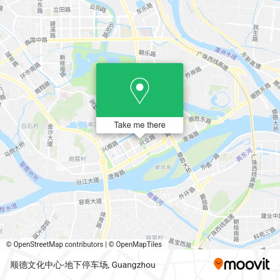 顺德文化中心-地下停车场 map