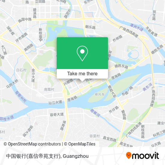 中国银行(嘉信帝苑支行) map