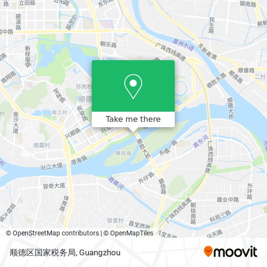 顺德区国家税务局 map