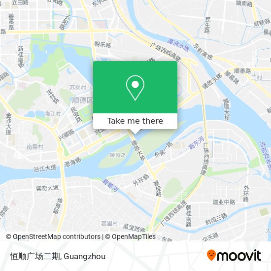 恒顺广场二期 map