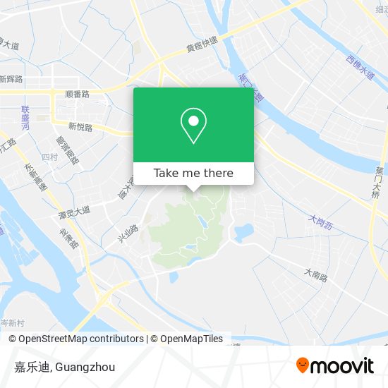 嘉乐迪 map
