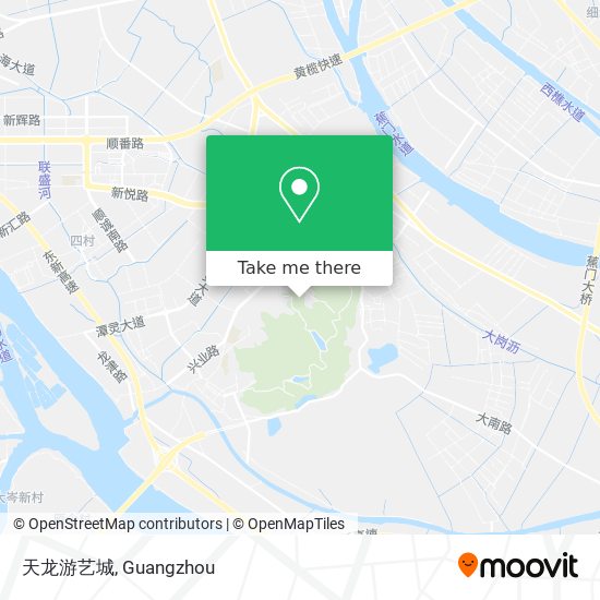 天龙游艺城 map