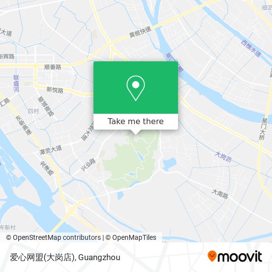 爱心网盟(大岗店) map