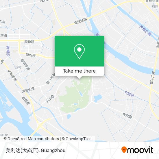 美利达(大岗店) map