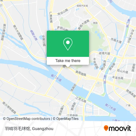 羽晴羽毛球馆 map