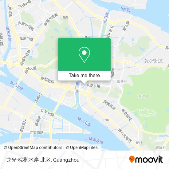 龙光·棕榈水岸-北区 map