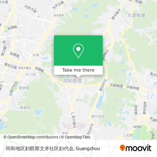 同和地区妇联斯文井社区妇代会 map