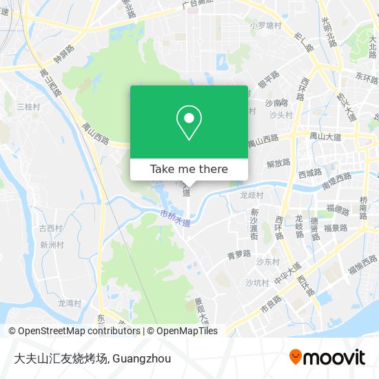 大夫山汇友烧烤场 map