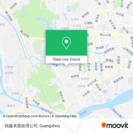 锦鑫表面处理公司 map