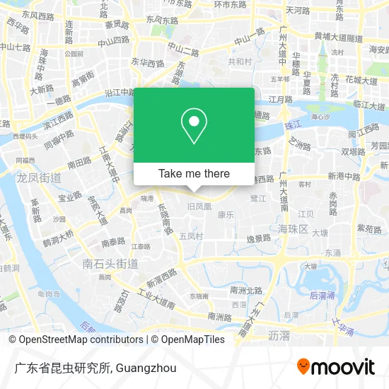 广东省昆虫研究所 map