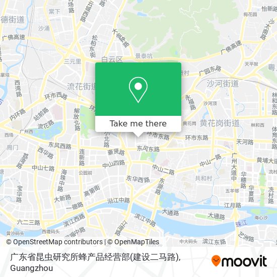 广东省昆虫研究所蜂产品经营部(建设二马路) map