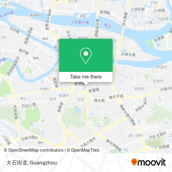 大石街道 map
