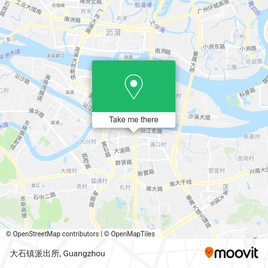 大石镇派出所 map