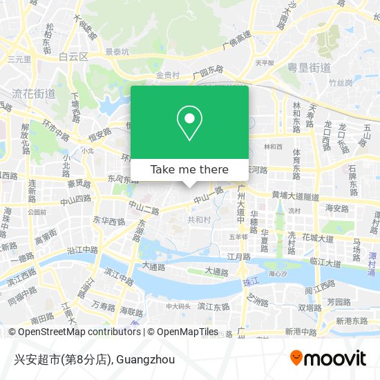 兴安超市(第8分店) map