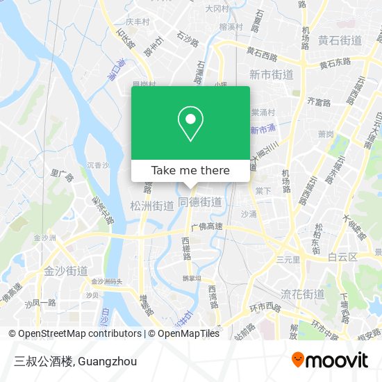 三叔公酒楼 map