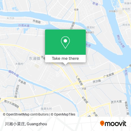 川湘小菜庄 map
