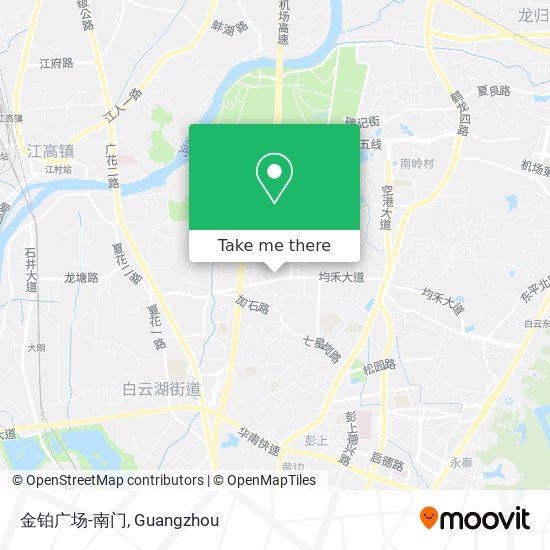 金铂广场-南门 map
