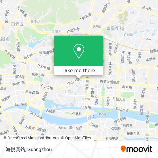 海悦宾馆 map