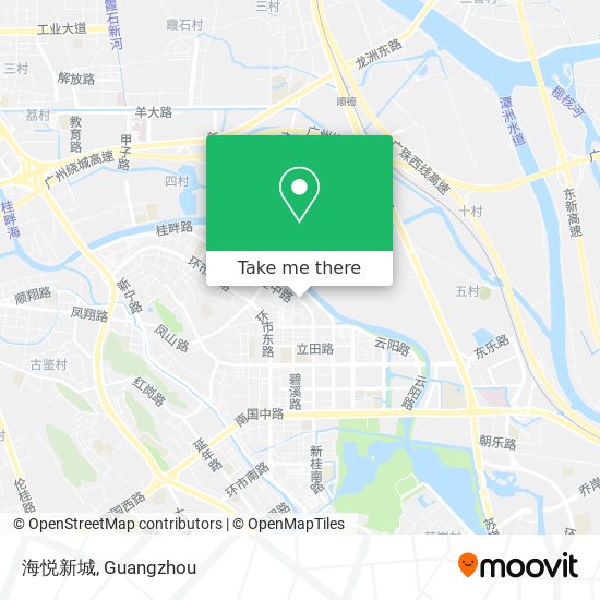 海悦新城 map