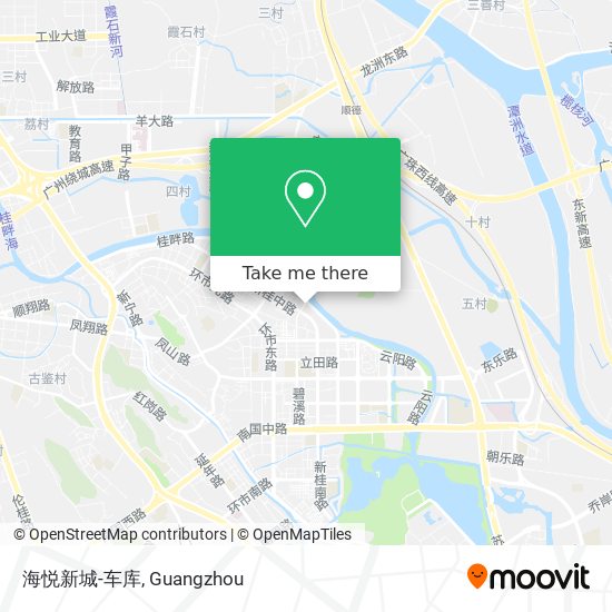 海悦新城-车库 map