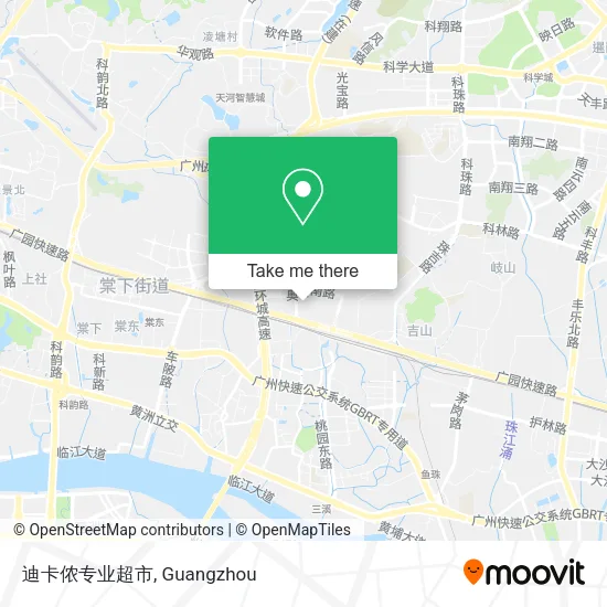 迪卡侬专业超市 map