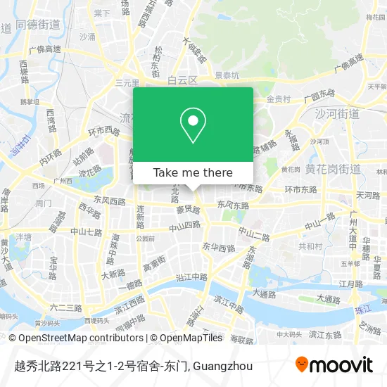 越秀北路221号之1-2号宿舍-东门 map