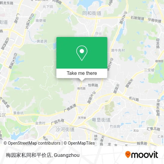 梅园家私同和平价店 map