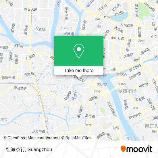 红海茶行 map