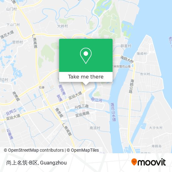 尚上名筑-B区 map