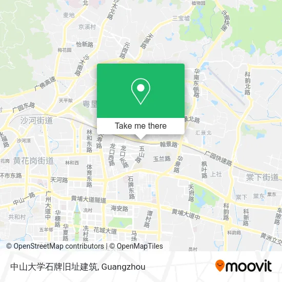 中山大学石牌旧址建筑 map