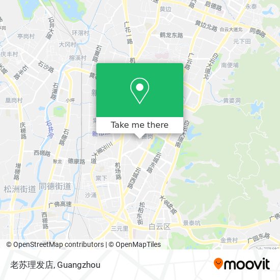 老苏理发店 map