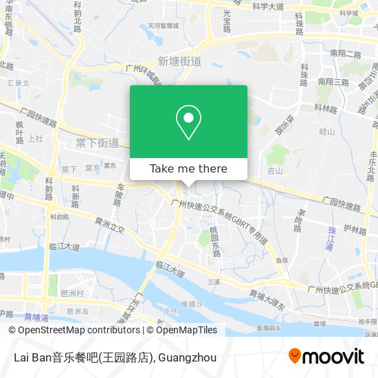 Lai  Ban音乐餐吧(王园路店) map