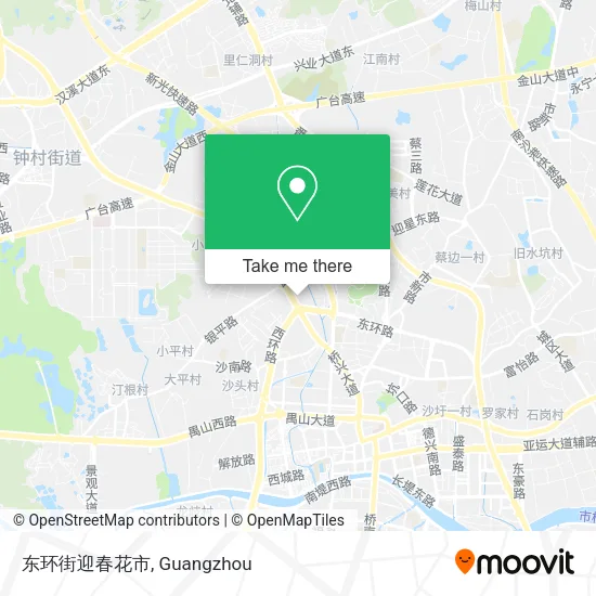 东环街迎春花市 map