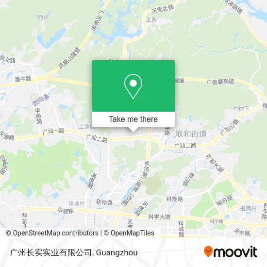 广州长实实业有限公司 map