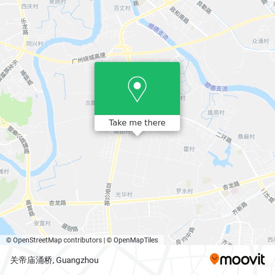 关帝庙涌桥 map