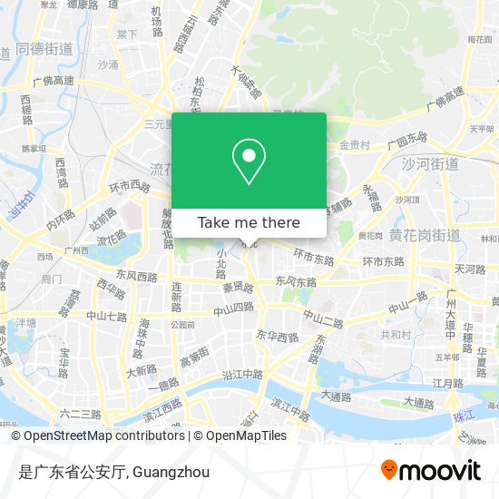 是广东省公安厅 map