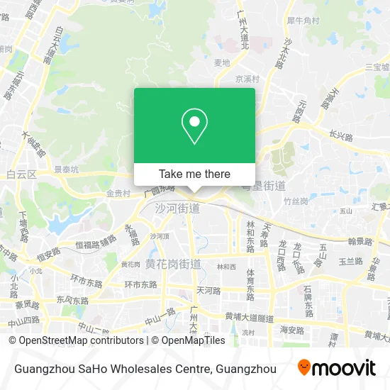 Guangzhou SaHo Wholesales Centre map