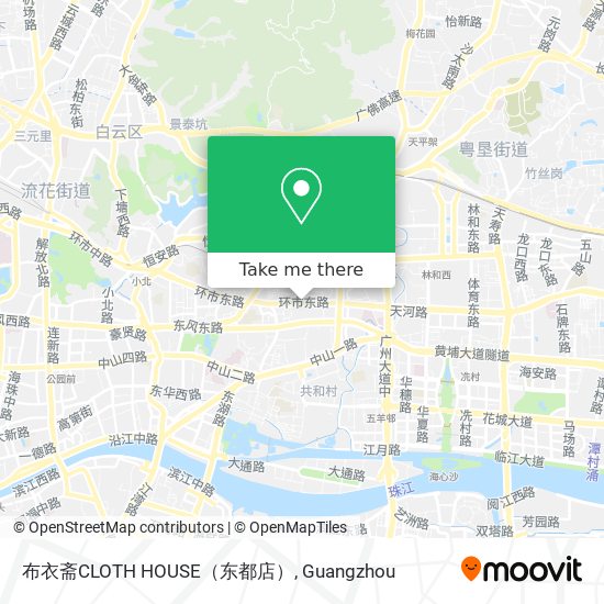 布衣斋CLOTH HOUSE（东都店） map
