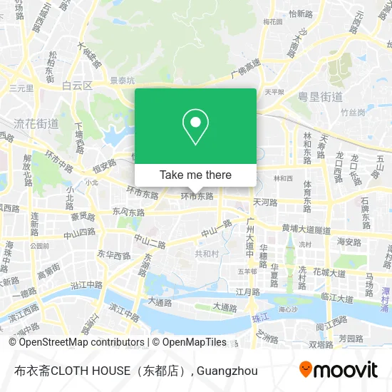 布衣斋CLOTH HOUSE（东都店） map