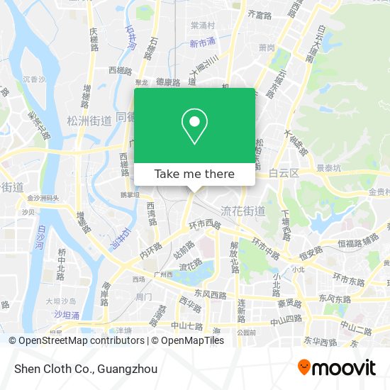 Shen Cloth Co. map