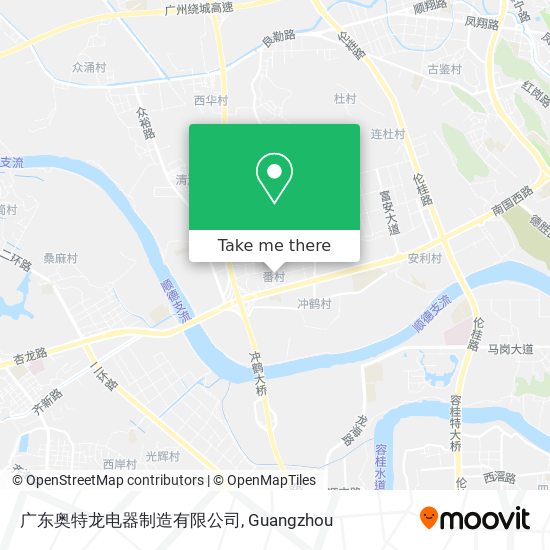 广东奥特龙电器制造有限公司 map
