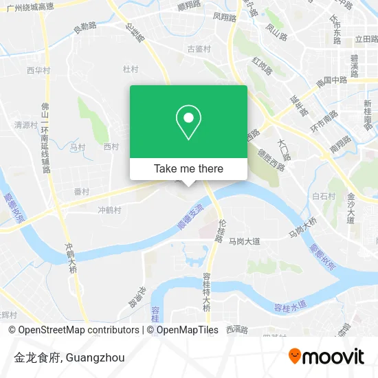 金龙食府 map