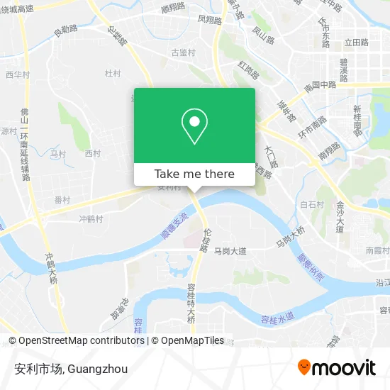 安利市场 map