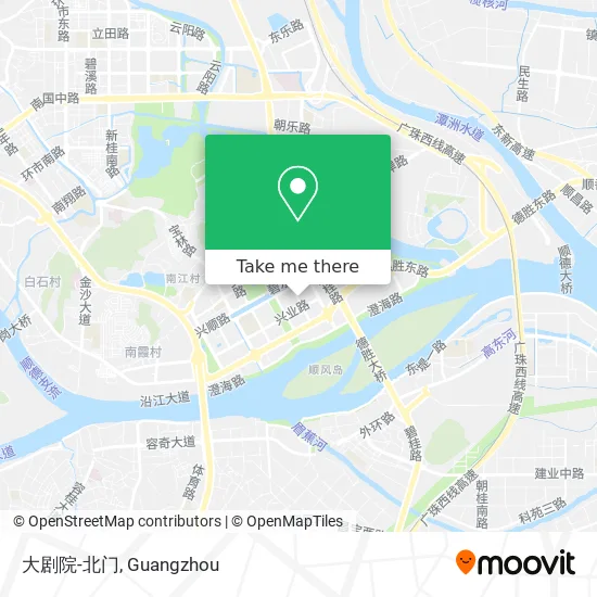 大剧院-北门 map