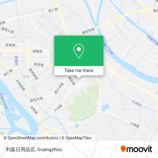 利森日用品店 map