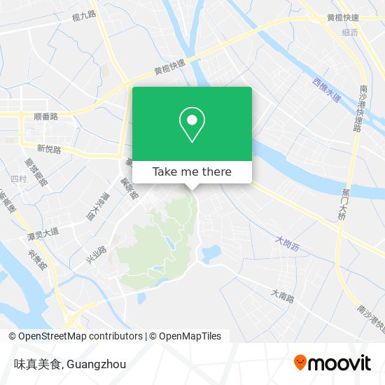 味真美食 map
