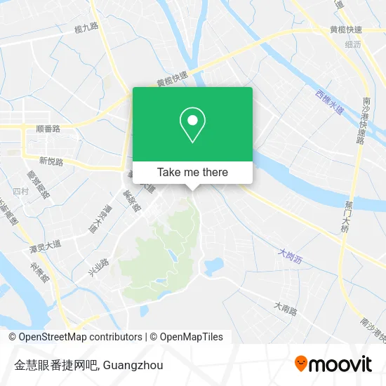 金慧眼番捷网吧 map