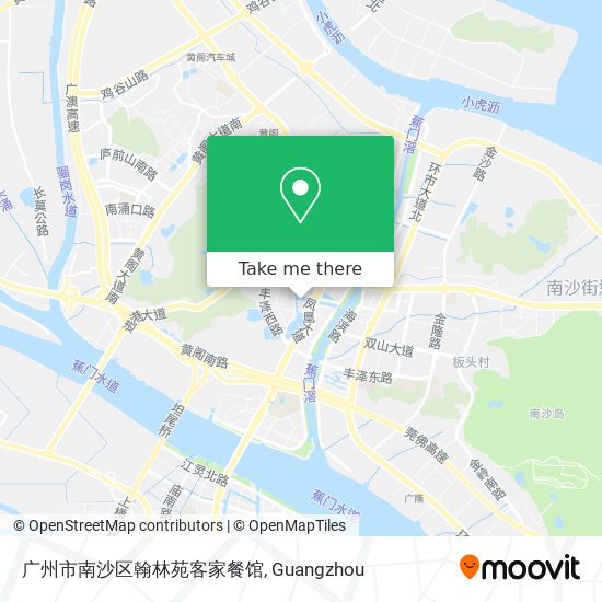 广州市南沙区翰林苑客家餐馆 map