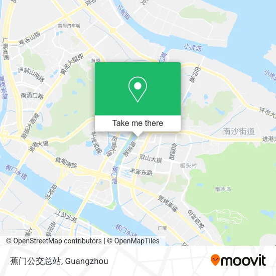 蕉门公交总站 map